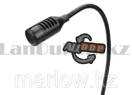 Универсальный конденсаторный микрофон гибкий проводной с мини подставкой aux 3.5 мм CanLeen СМ-201 - фото 4 - id-p111425861