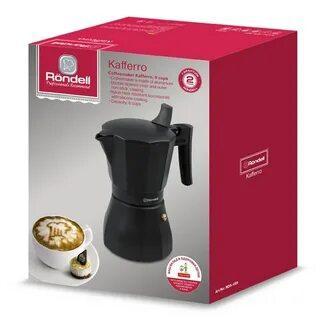 Гейзерная кофеварка 6 чашек Fiero Rondell RDA-844 - фото 7 - id-p111418052