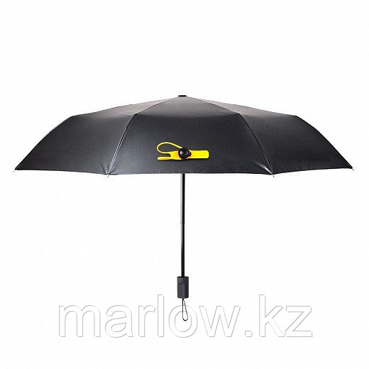 Мини зонт Black Lemon, черный - фото 2 - id-p111419979