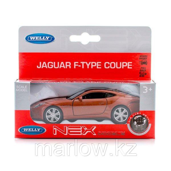 Welly 43699 Велли модель машины 1:34-39 Jaguar F-Type Coupe - фото 2 - id-p111413199