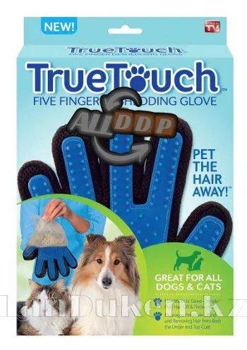 Перчатка для вычесывания шерсти домашних True Touch (тру тач) - фото 5 - id-p111425879