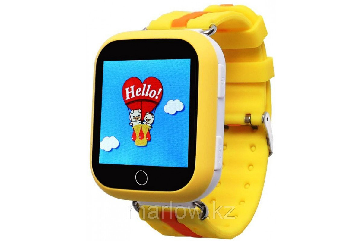 Детские GPS часы Smart Baby Watch GW200S, желтые - фото 1 - id-p111417087