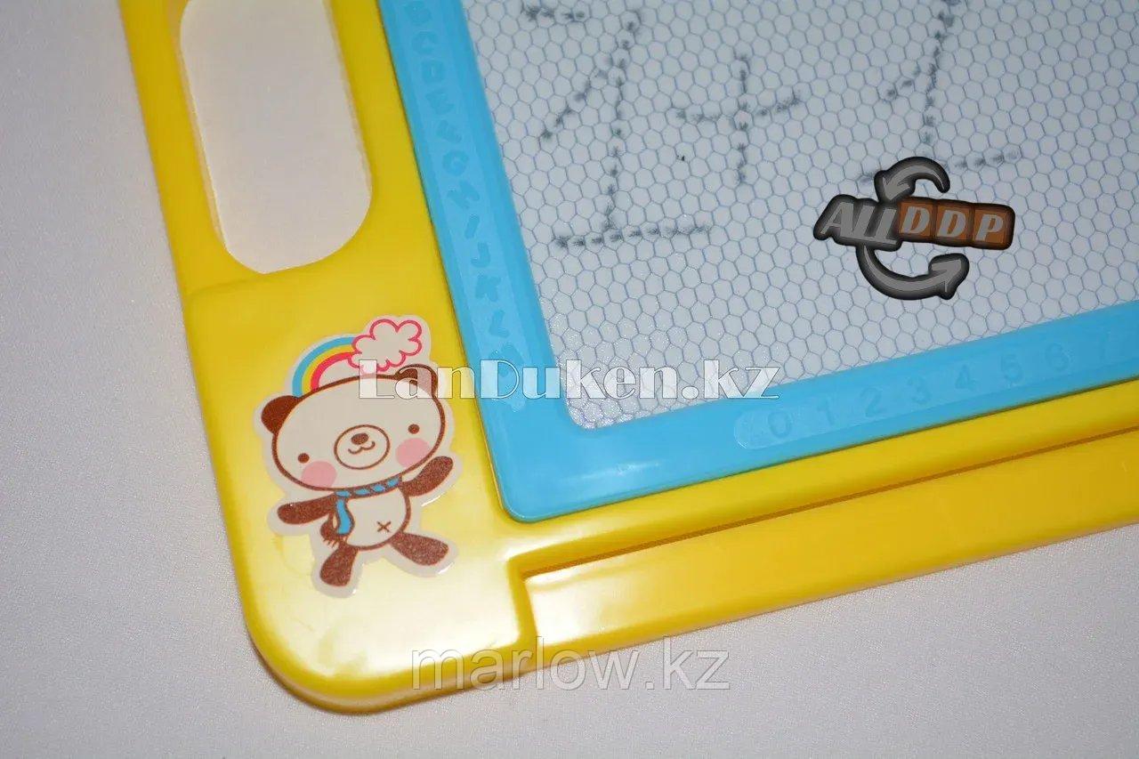 Детская доска для рисования магнитная с ручкой TK205 13х20.5 см в ассортименте - фото 5 - id-p111424902
