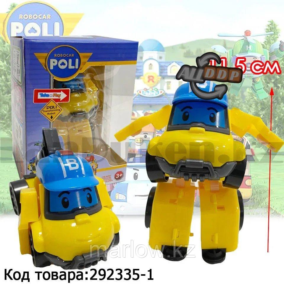 Трансформер игрушечный из серии Робокар Поли и его друзья для детей Баки 11,5 см - фото 1 - id-p111424910
