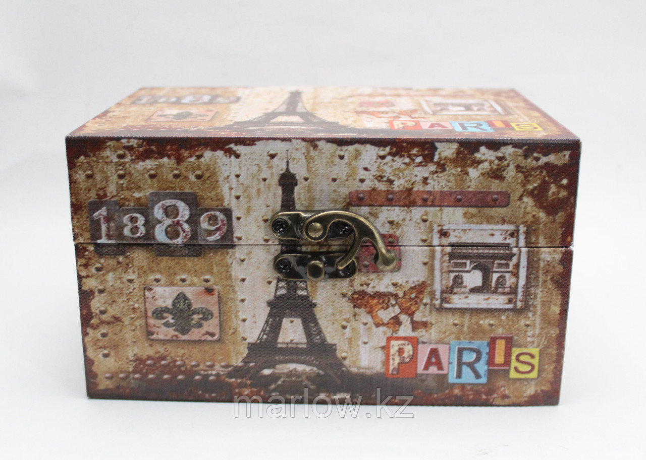 Шкатулка прованс, "Париж", 15*9*11 см - фото 2 - id-p111415303