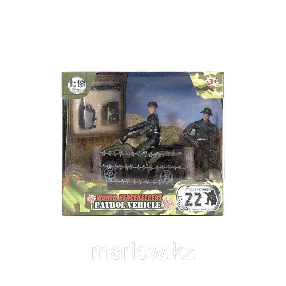 World Peacekeepers MC77019 Игровой набор ,Патруль, 2 фигурки, 1:18 (в ассортименте) - фото 2 - id-p111411306
