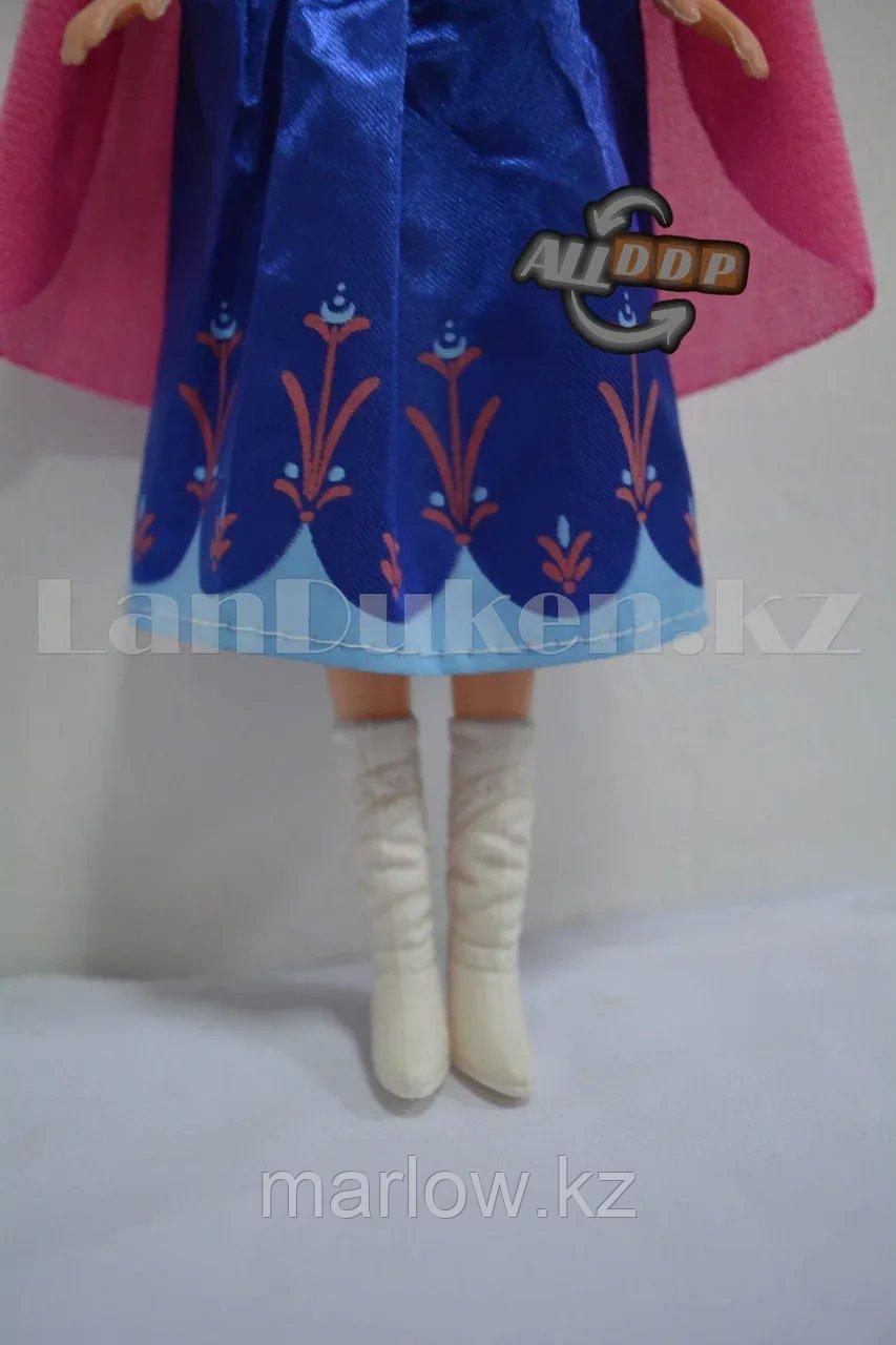 Детская музыкальная кукла Анна Холодное сердце (Frozen) 35 см - фото 4 - id-p111424922
