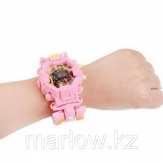 Часы-игрушка трансформер Robot Watch, мятный - фото 4 - id-p111419057