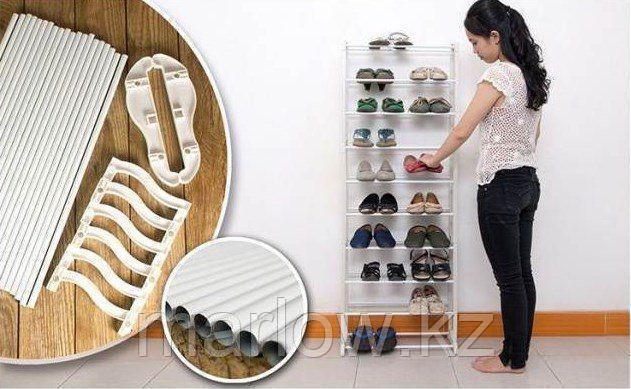 Органайзер-стойка для обуви Amazing Shoe Rack (Эмейзинь Шу Рэк), 10 полок - фото 1 - id-p111416152