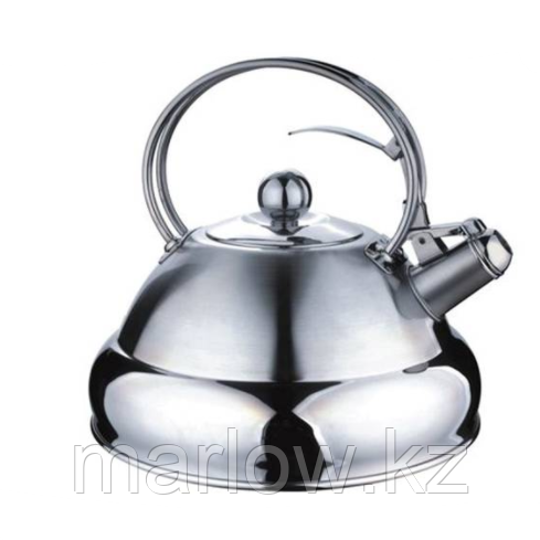 Чайник кухонный металлический WINNER 2,6 л со свистком - фото 1 - id-p111418095