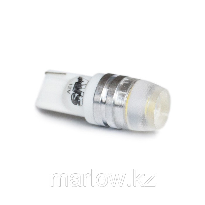 Лампа светодиодная AVS A80612S, T10 T037, белый (W2,1x9,5d) 1,5W усечённая линза, набор 2 шт 47848 ... - фото 2 - id-p111427889