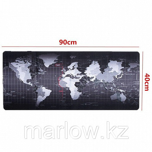 Большой коврик для мыши - Карта Мира - 90х40 см - фото 4 - id-p111415354