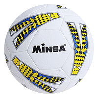 Мяч футбольный MINSA, размер 4, 32 панели, PVC, машинная сшивка, 400 г