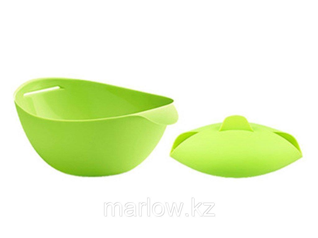 Миска кухонная гибкая Creative Multifunctional Silicone Cooking Bowl - фото 4 - id-p111422993