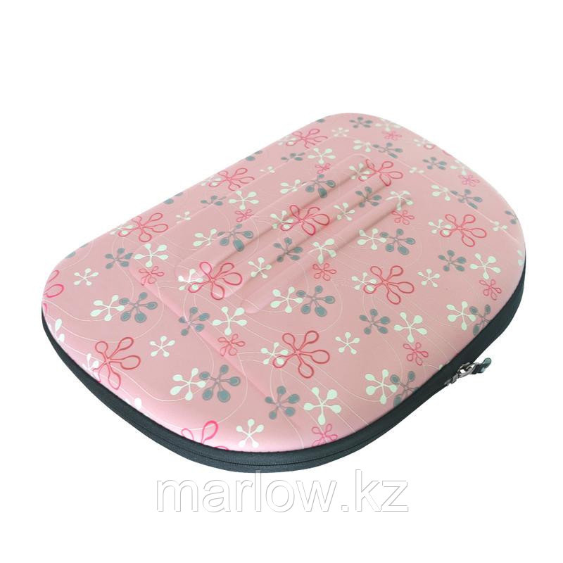 Складная сумка-переноска в цветочек для животных до 6 кг, розовый - фото 4 - id-p111423009