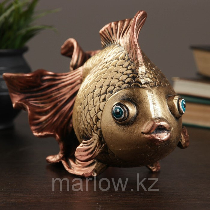 Копилка "Золотая рыбка" 13х25см - фото 2 - id-p111431874