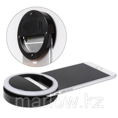 Кольцо для селфи Selfie Ring Light на батарейке - фото 2 - id-p111415385