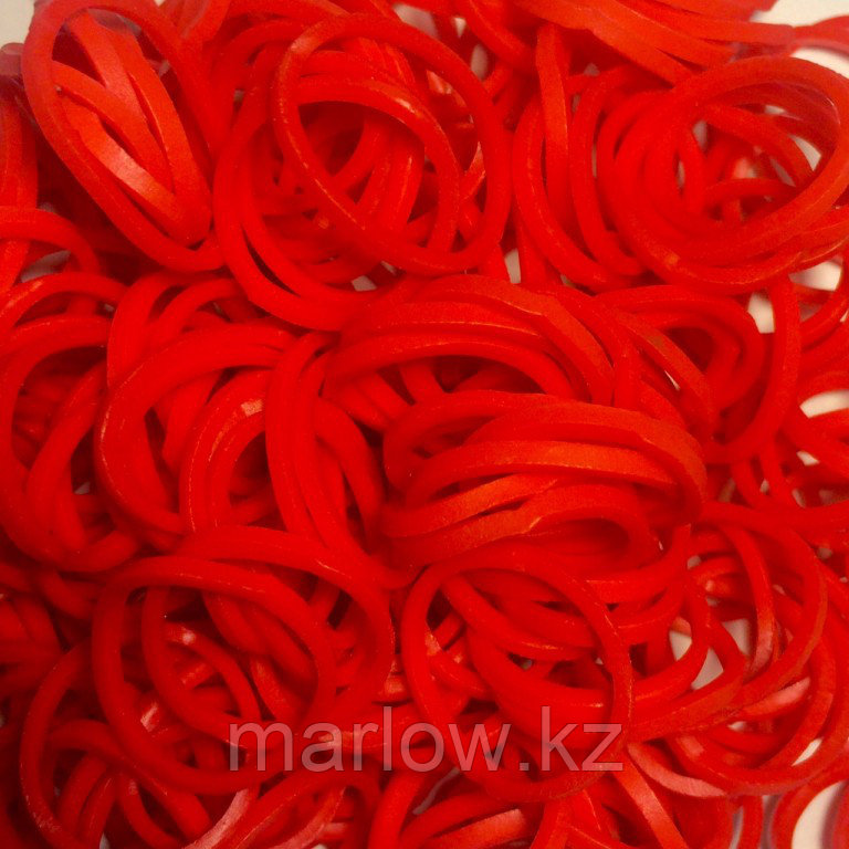 Набор ароматизированных резинок Loom Bands (Лум Бэндз) - 600 шт, красный - фото 3 - id-p111419117