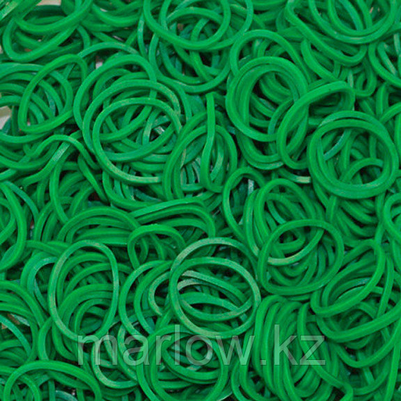 Набор резинок Rubber Band (Рабэ Бэнд) - 600 шт, темно-зеленый - фото 4 - id-p111419127