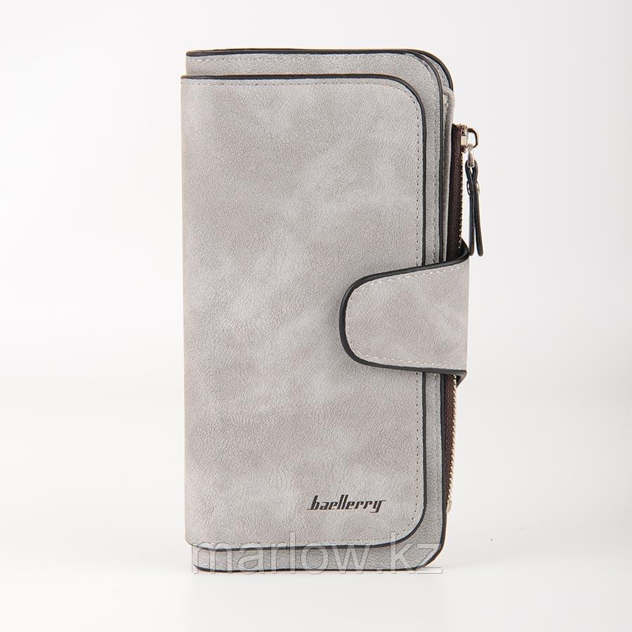 Женский портмоне-сумочка Forever Baellery, серый - фото 3 - id-p111423017