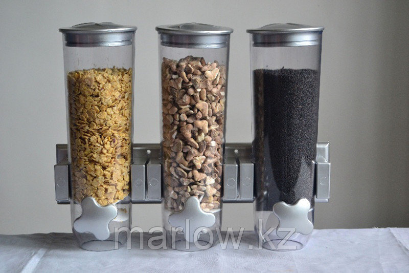 Диспенсер для сыпучих продуктов Triple Cereral Dispenser - фото 6 - id-p111420095