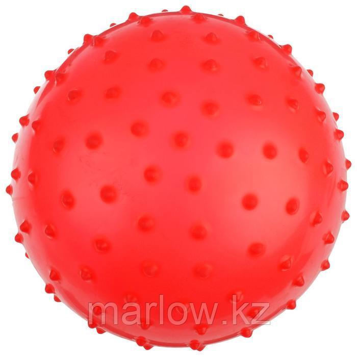 Мячик массажный, матовый пластизоль, d=20 см, 50 г, МИКС - фото 1 - id-p111430898