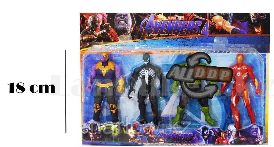 Мстители (Avengers) набор фигурок (Халк, Веном, Железный человек, Танос) - фото 1 - id-p111424988