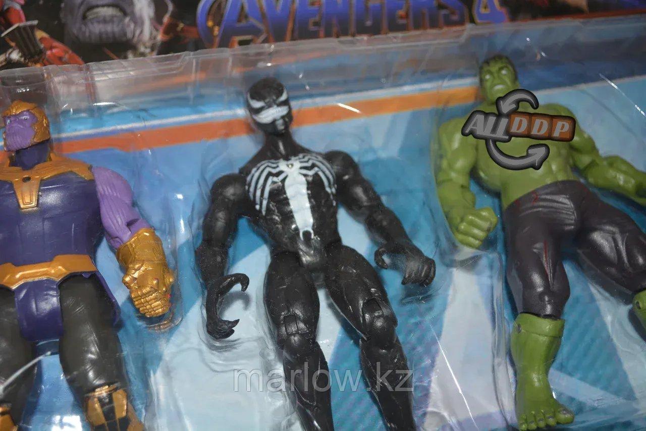Мстители (Avengers) набор фигурок (Халк, Веном, Железный человек, Танос) - фото 2 - id-p111424988