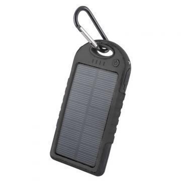 Аккумулятор на солнечной батарее Solar Power Bank 5000 mAh - фото 3 - id-p111415394
