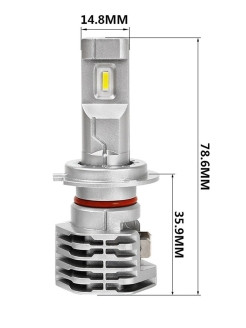 Vizant / Светодиодные лампы Vizant M4 цоколь H7 с чипом CREE Tech 4500lm 5000k 0 - фото 6 - id-p111414295
