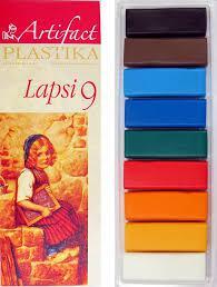 Пластика - полимерная глина набор LAPSI 9 классических цветов, 180г - фото 5 - id-p111418162