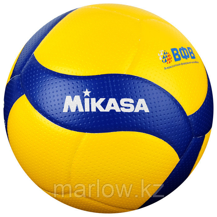 Мяч волейбольный MIKASA V300W, размер 5, FIVB Appr, микрофибра - фото 1 - id-p111432733