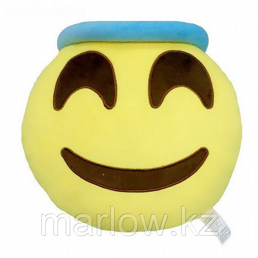 Подушка смайлик emoji - Ангел - фото 1 - id-p111417212