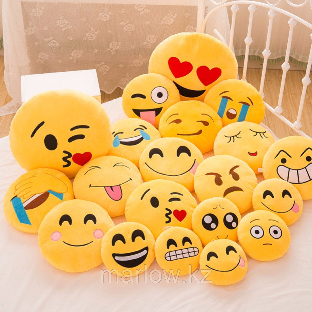 Подушка смайлик emoji - Ангел - фото 6 - id-p111417212