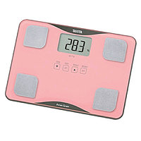 Весы напольные Tanita BC-718, диагностические, до 150 кг, 4xAAА, стекло, сенсор, розовые