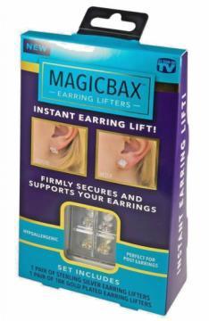 Волшебные заглушки для серёжек Magicbax, 2 пары - фото 1 - id-p111420120