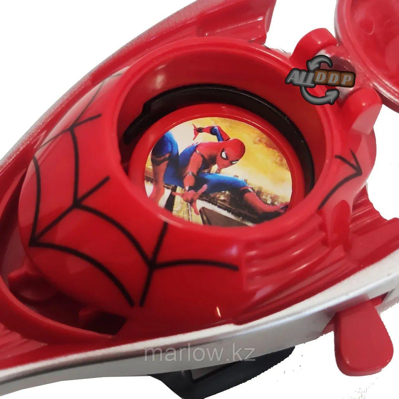 Игровой набор Человек паук Spider man с бластером фигуркой со световым индикатором и перчаткой WL11192A-G - фото 3 - id-p111425019
