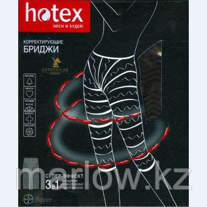 Бриджи для похудения Нotex, черный - фото 2 - id-p111415432