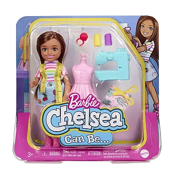 Кукла Barbie Chelsea "Челси модельер" Mattel GTN86/HCK70