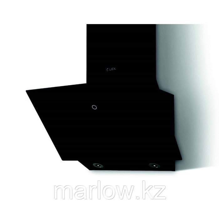 Вытяжка Lex TOUCH 600 BLACK, наклонная, 1050 м3/ч, 3 скорости, 60 см, чёрное стекло - фото 1 - id-p111435588