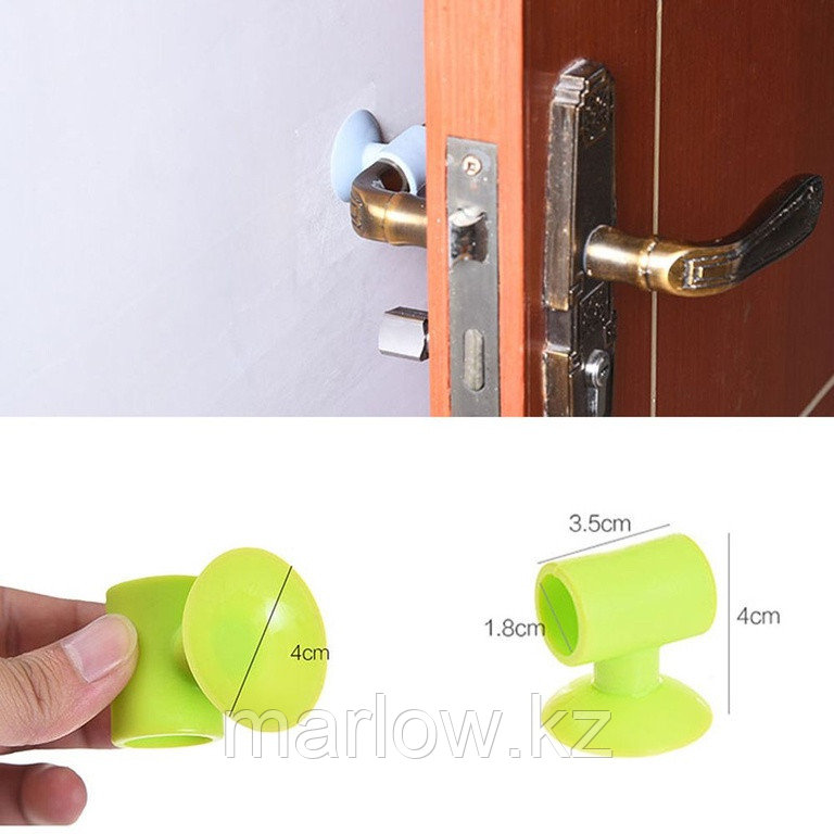 Анти-Стук для дверной ручки Doorknob Protector, цвет микс - фото 5 - id-p111422098