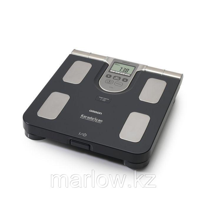 Весы напольные Omron BF-508, диагностические, до 150 кг, 4хАА, пластик, чёрные - фото 1 - id-p111432764