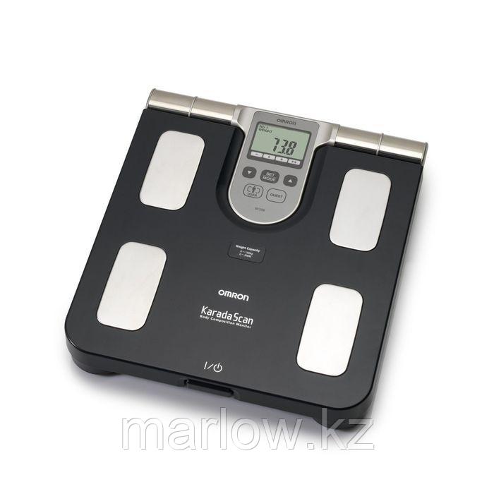 Весы напольные Omron BF-508, диагностические, до 150 кг, 4хАА, пластик, чёрные - фото 3 - id-p111432764