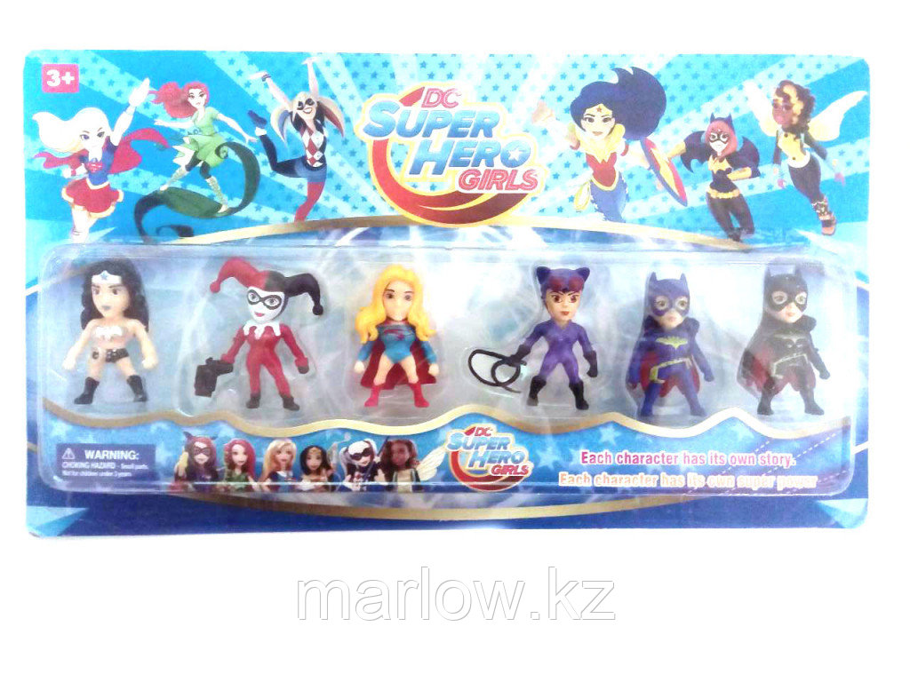 Набор кукол Super Hero Girls - 6 шт - фото 7 - id-p111417257