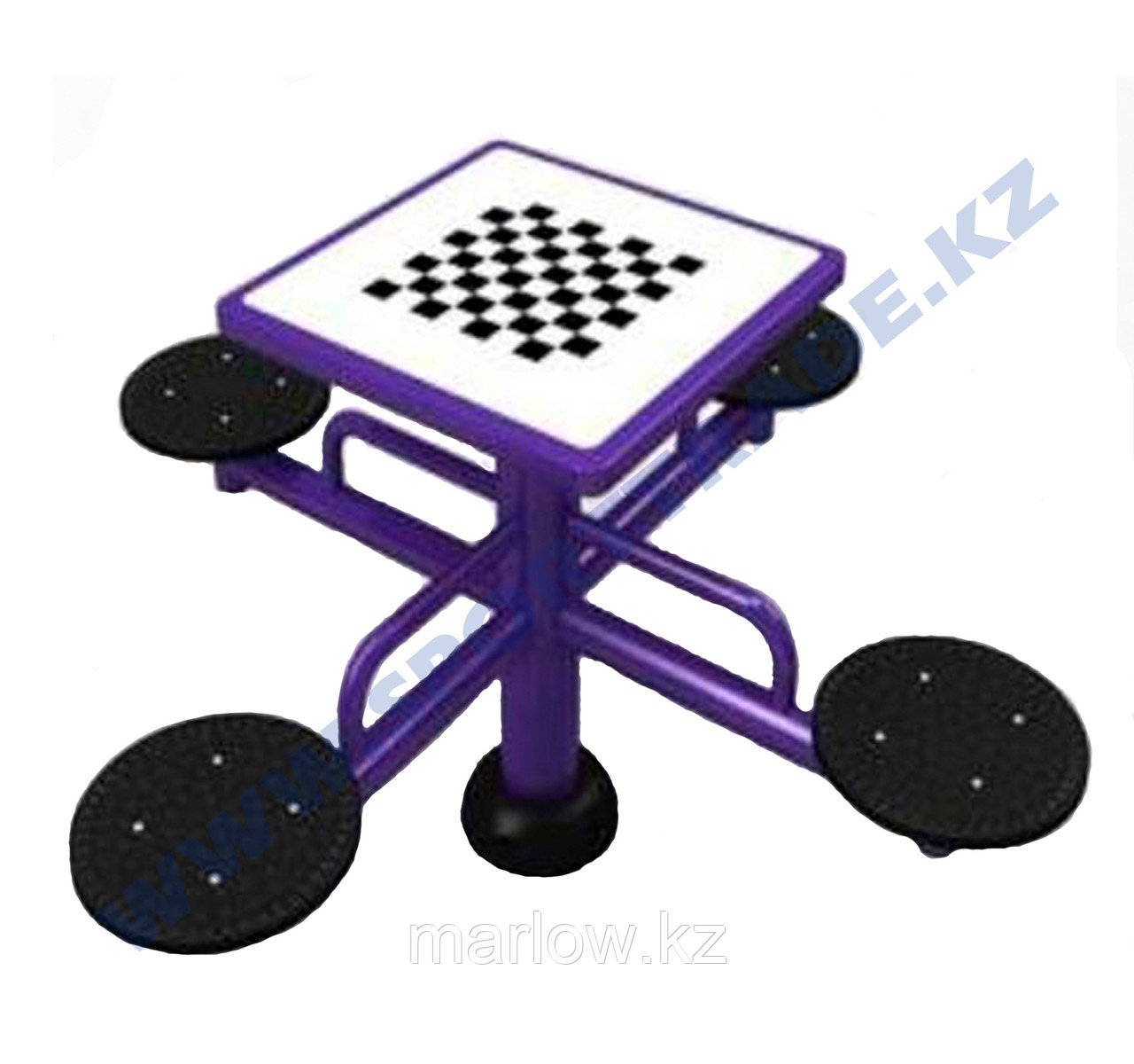 Тренажер уличный Стол шахматный для четверых - фото 1 - id-p110750394