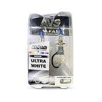 Лампа автомобильная AVS ALFAS Pure-White 6000К, H1, 12 В, 85 Вт, + T10, набор 2 шт