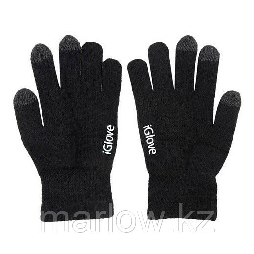 Перчатки iGlove для работы с емкостными экранами (цвет серый) - фото 2 - id-p111418233
