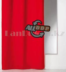 Водонепроницаемая тканевая шторка для ванной HangJie красная 180*180 см 888