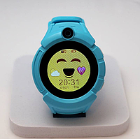 Умные детские часы Smart Baby Watch Q610, голубые