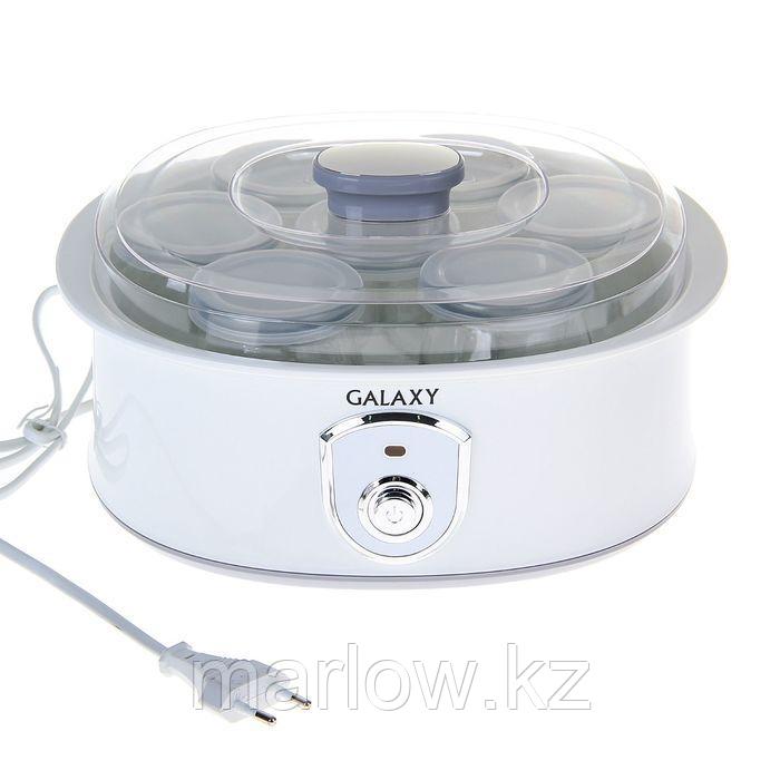 Йогуртница Galaxy GL 2690, 20 Вт, 200 мл, 7 ёмкостей, белая - фото 1 - id-p111434657